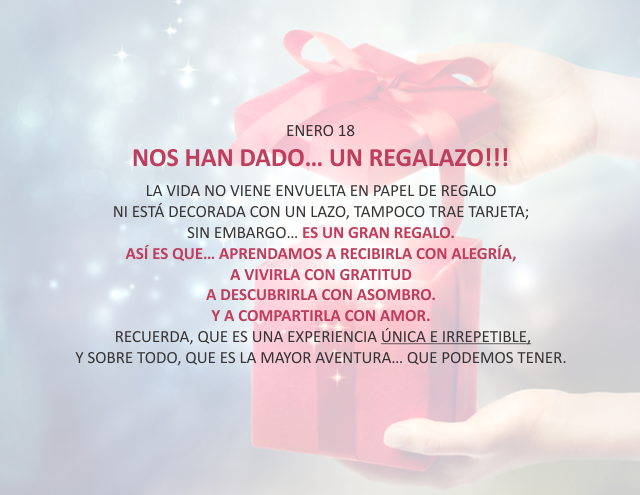 Nos han dado... un regalazo!!!